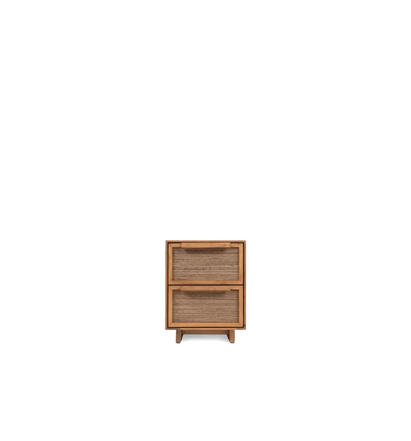 Nachttisch Hopper, 2 Schubladen