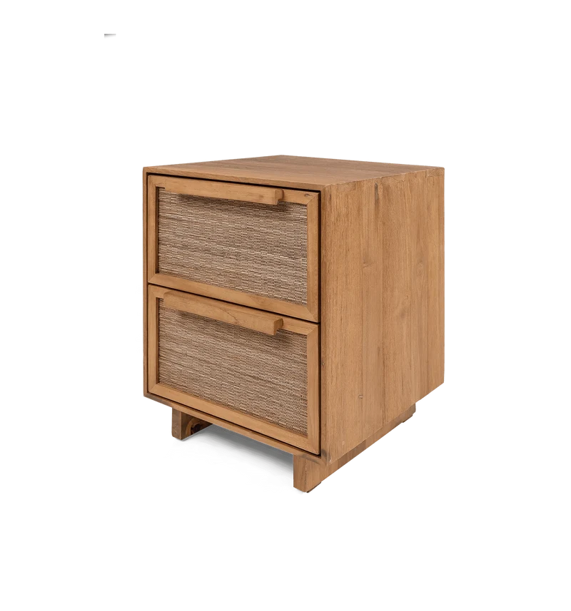 Nachttisch Hopper, 2 Schubladen