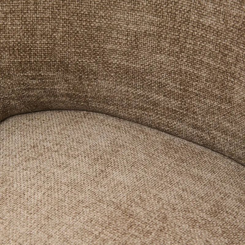 Riviera Maison Esszimmerstuhl Whistler – Armlehnenstuhl Warm Mushroom
