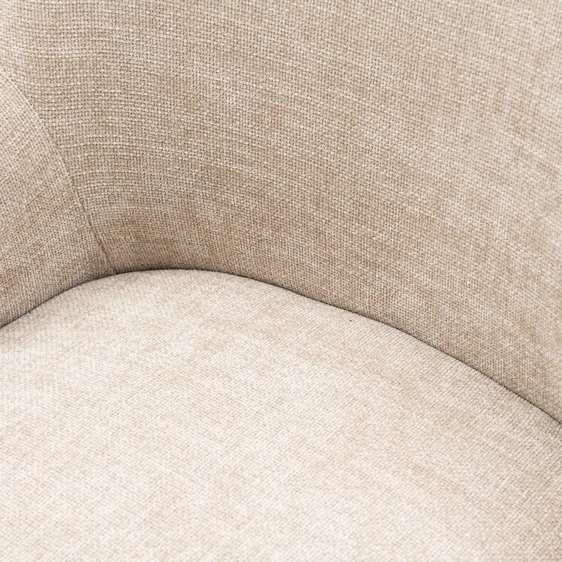 Riviera Maison Esszimmerstuhl Whistler – ohne Armlehnen Natural Linen