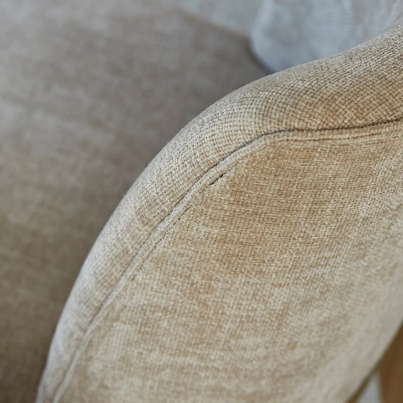 Riviera Maison Esszimmerstuhl Whistler – ohne Armlehnen Natural Linen