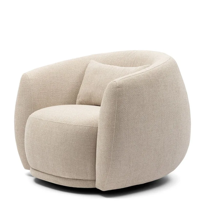 Drehsessel Leonardo AC Glossy Flax