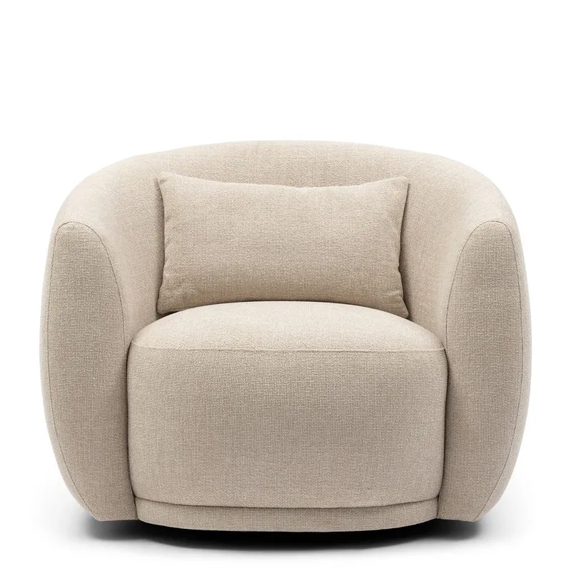 Drehsessel Leonardo AC Glossy Flax