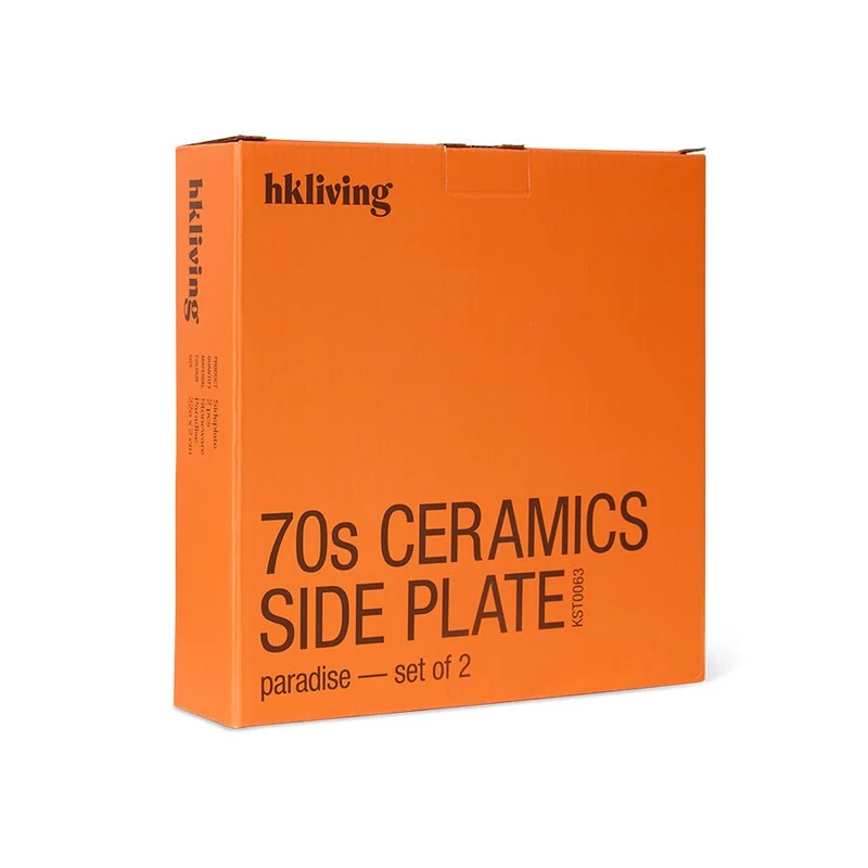 70's Ceramics: Beilagenteller Paradiese 2er Set