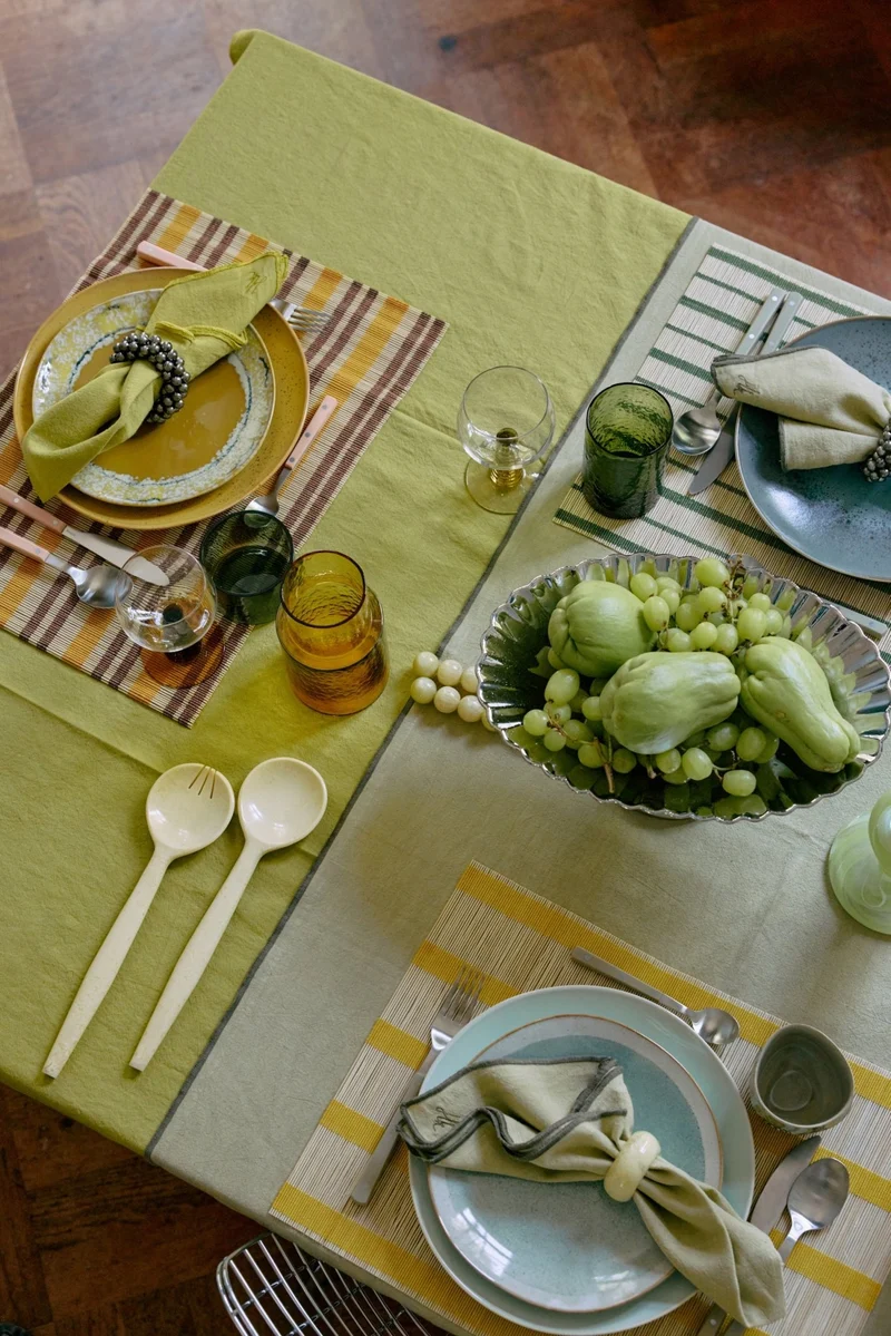 Salatbesteck Vanille