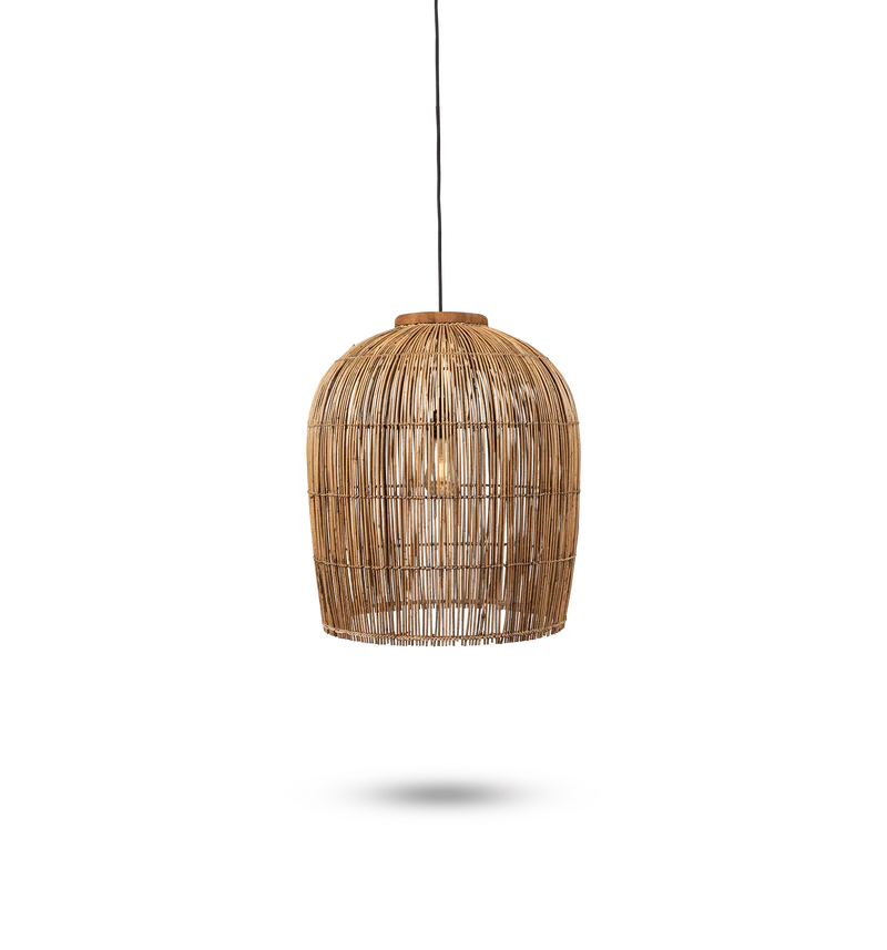 Pendelleuchte Aura, Rattan Kulit