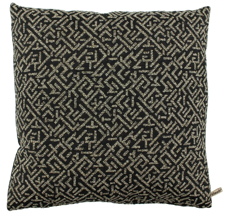 Kissen Tradu, Black/Sand