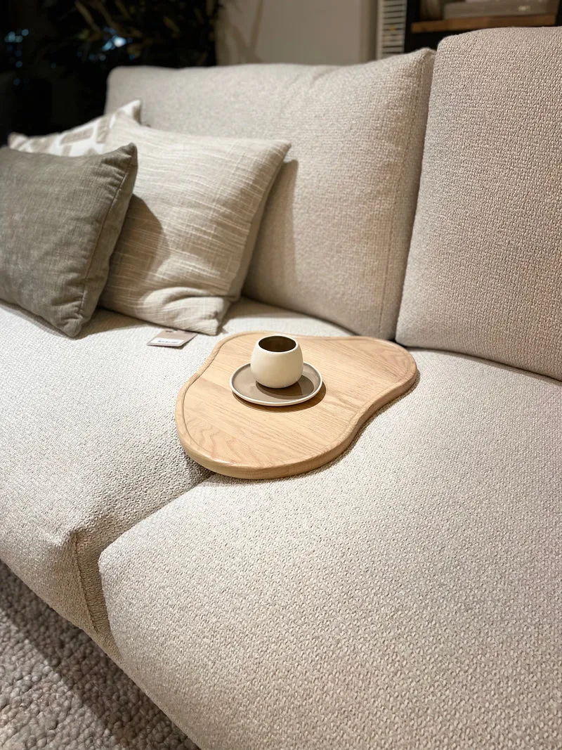Sofa Tablett Eiche