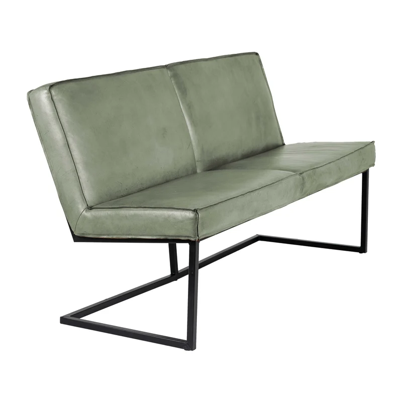 Loke Bank - mit Naht - Leder Texas Olive