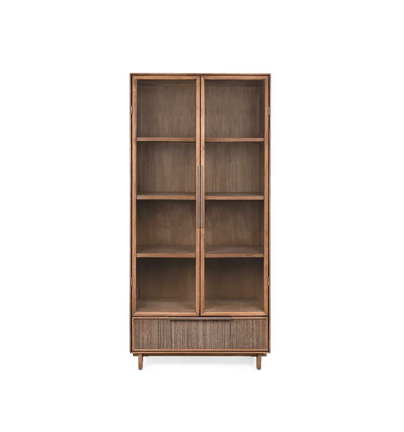Vitrine Grace, 2 Glastüren und 1 Schublade