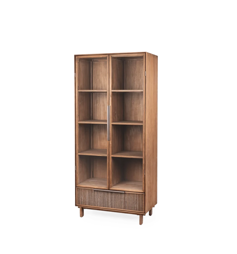 Vitrine Grace, 2 Glastüren und 1 Schublade