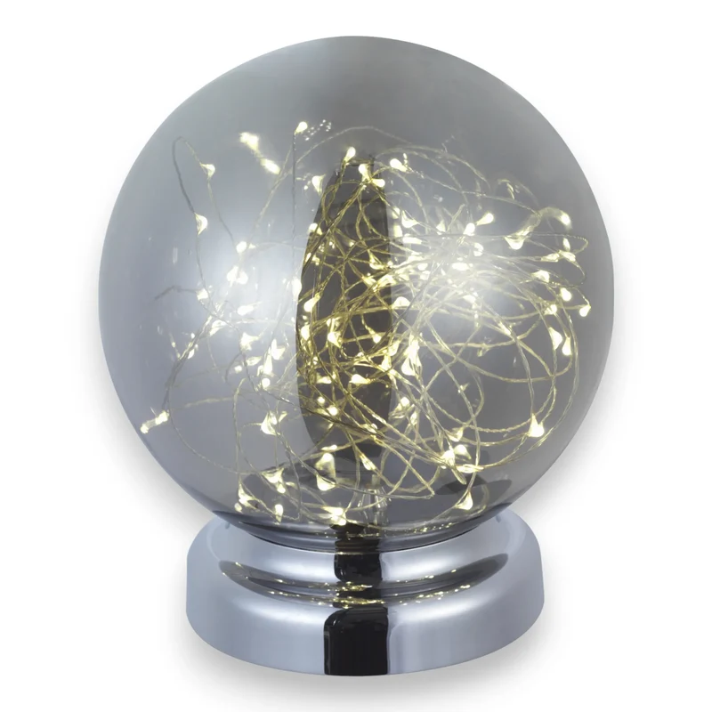 Firefly - Tischlampe - Chrome | Ø:20cm H23cm