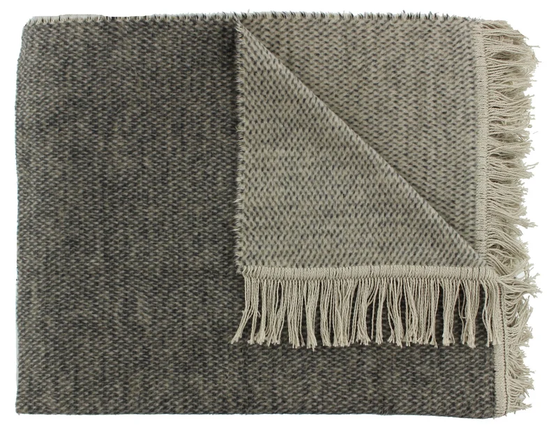 Decke Unami Dark Taupe, Claudi 150 x 200cm