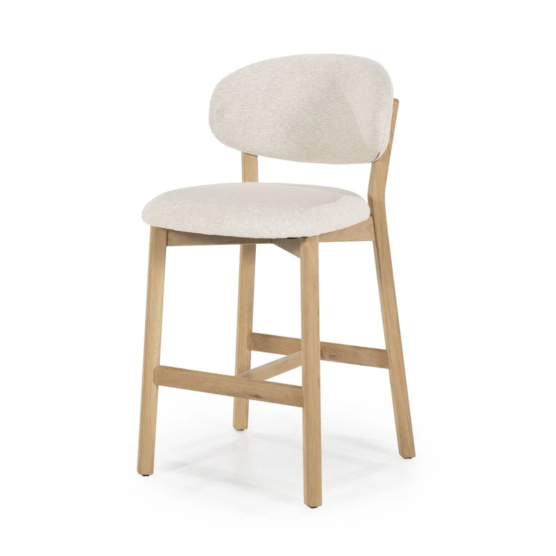Barstuhl Mikky Beige SH 68,5 cm
