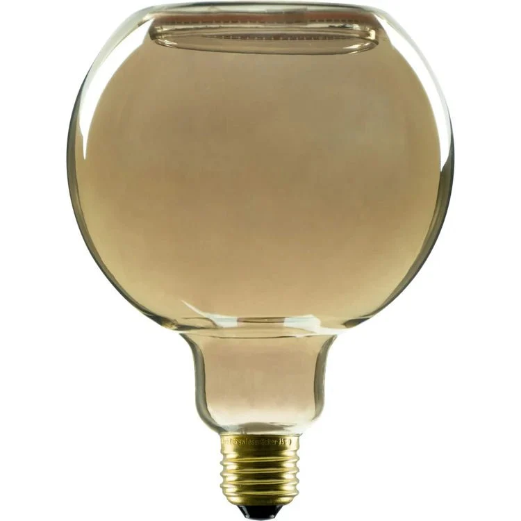 Floating LED Globe 125 smokey grey