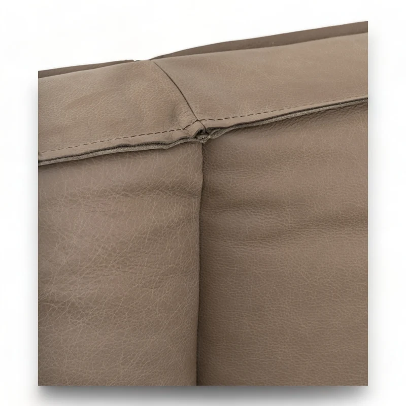 Loke Bank - mit Naht - Leder Dallas Taupe