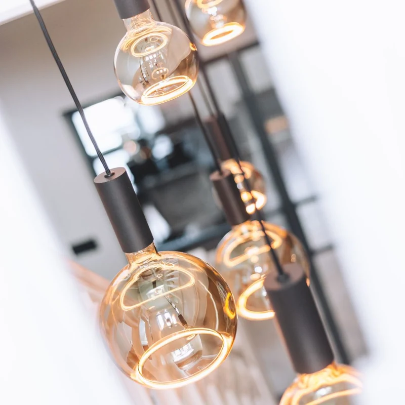 40074 - Segula 007 Pendelleuchte gerade 170cm - 9 Lichter