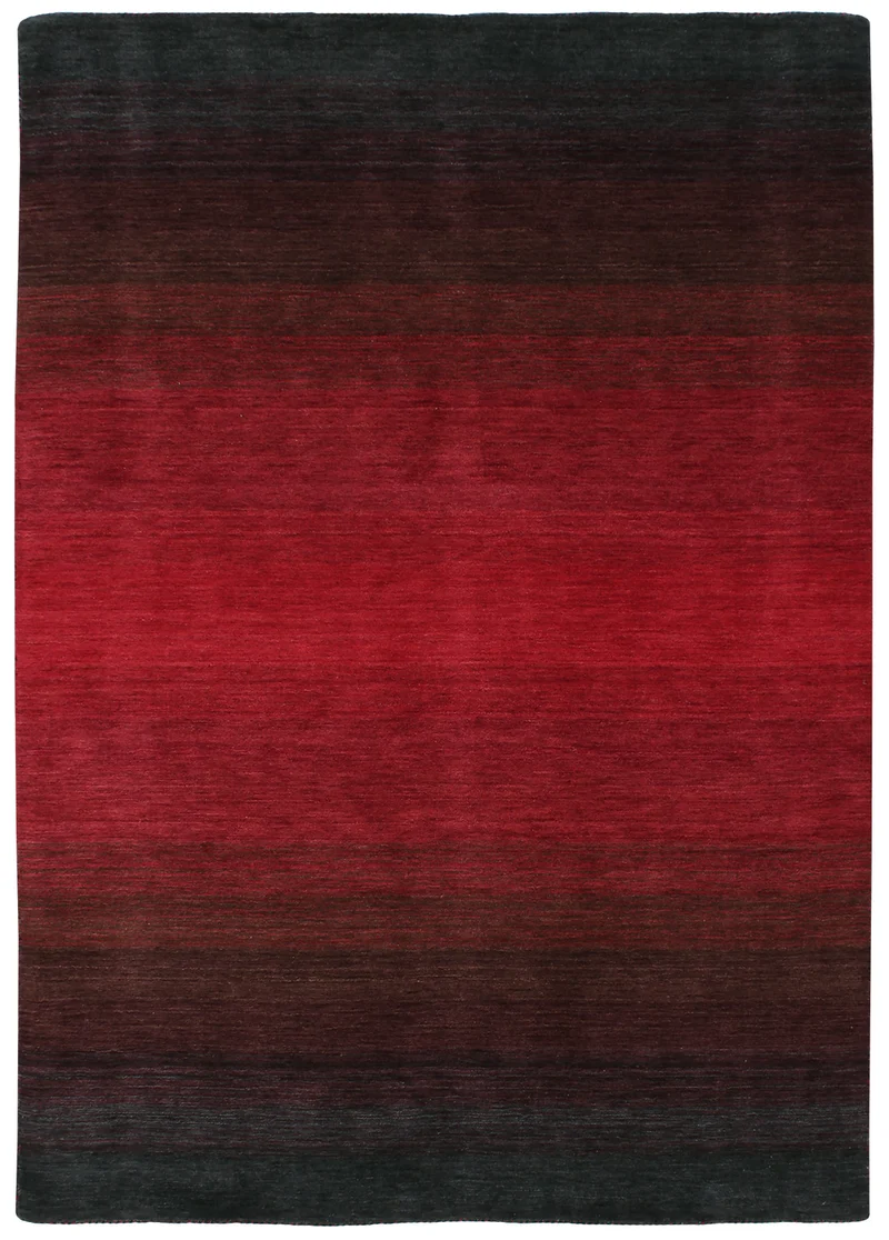 Panoramic Teppich - Black Red