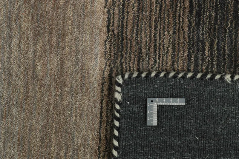 Panoramic Teppich - Black Grey