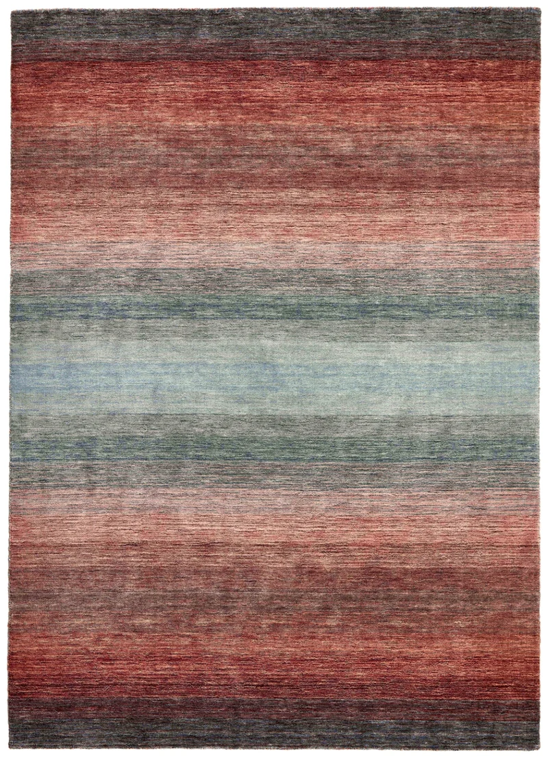 Panoramic Teppich - Dark Brown Multi