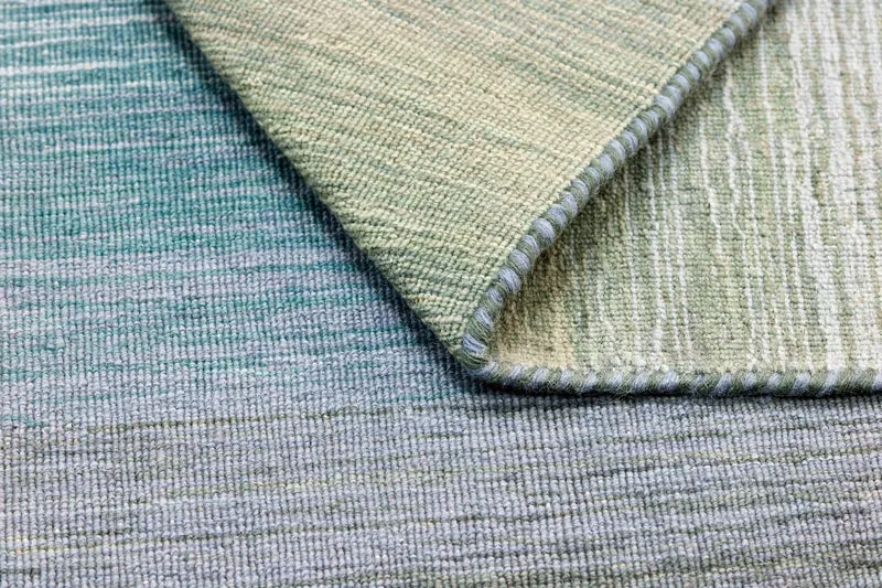 Panoramic Kilim - Grey Blue