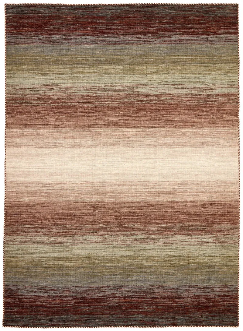 Panoramic Kilim - Green Multi