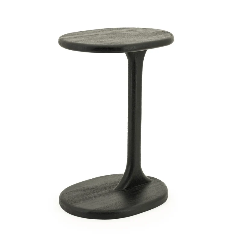 Beistelltisch Fenix, schwarz