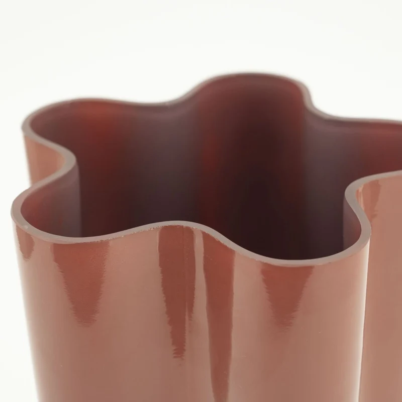 Vase Flori, Korallenrot