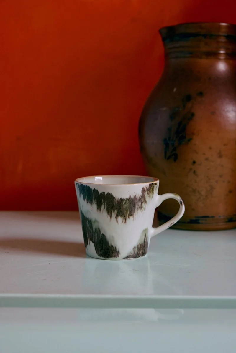 70's Ceramics: Cappuccino Tasse, Tide