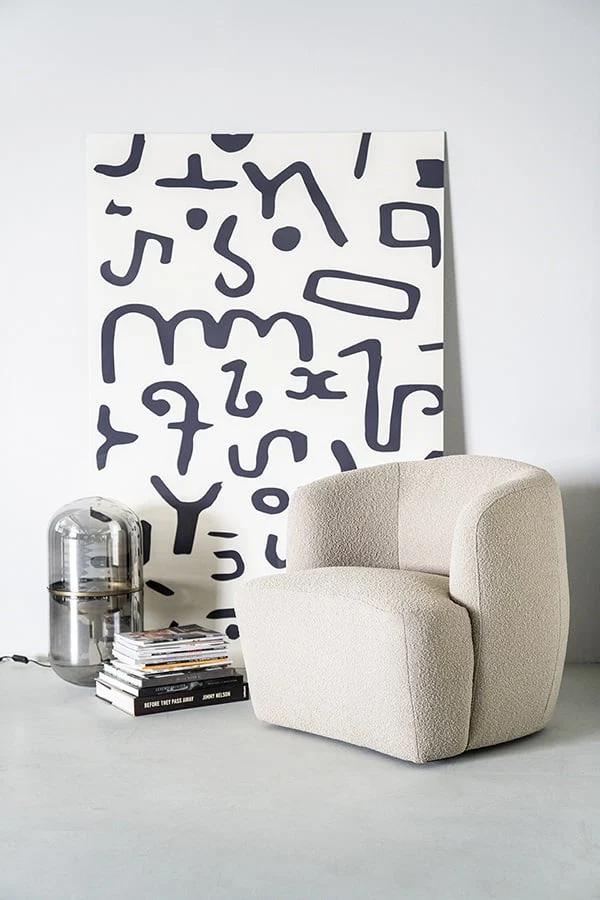 Sessel Charlotte - Taupe