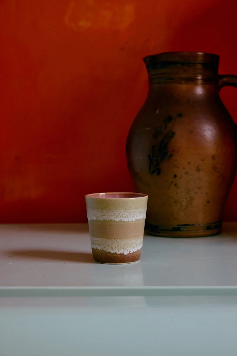 70's Ceramics: Tasse, Umber