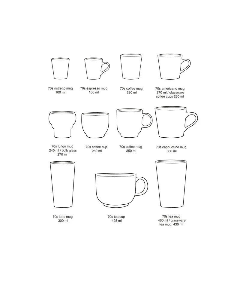 70's Ceramics: Tasse, Tide
