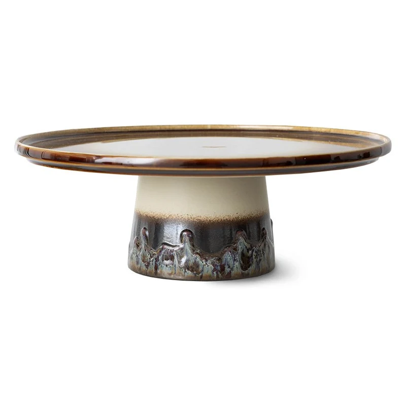 70's Ceramics: Kuchenplatte Orbit