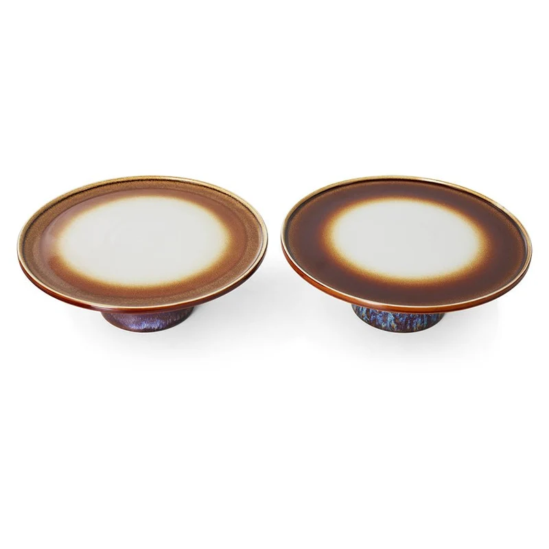 70's Ceramics: Kuchenplatte Orbit