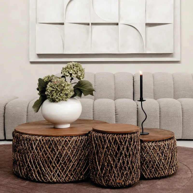 Couchtisch-Set Knut Padi A, 3er Set