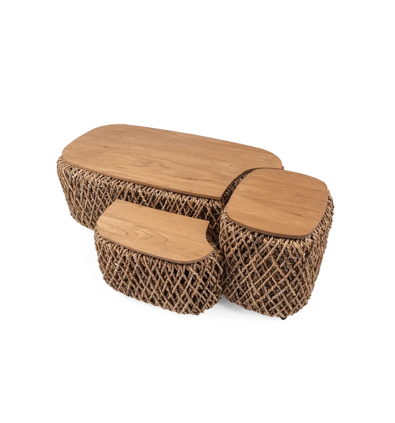 Couchtisch-Set Knut Square, 3er Set