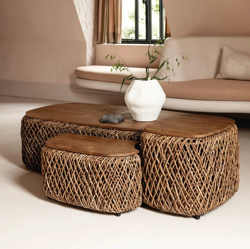 Couchtisch-Set Knut Square, 3er Set
