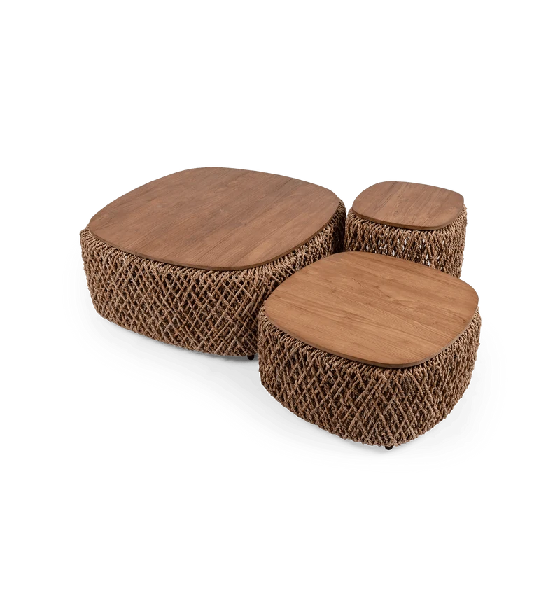 Couchtisch-Set Knut Square, 3er Set
