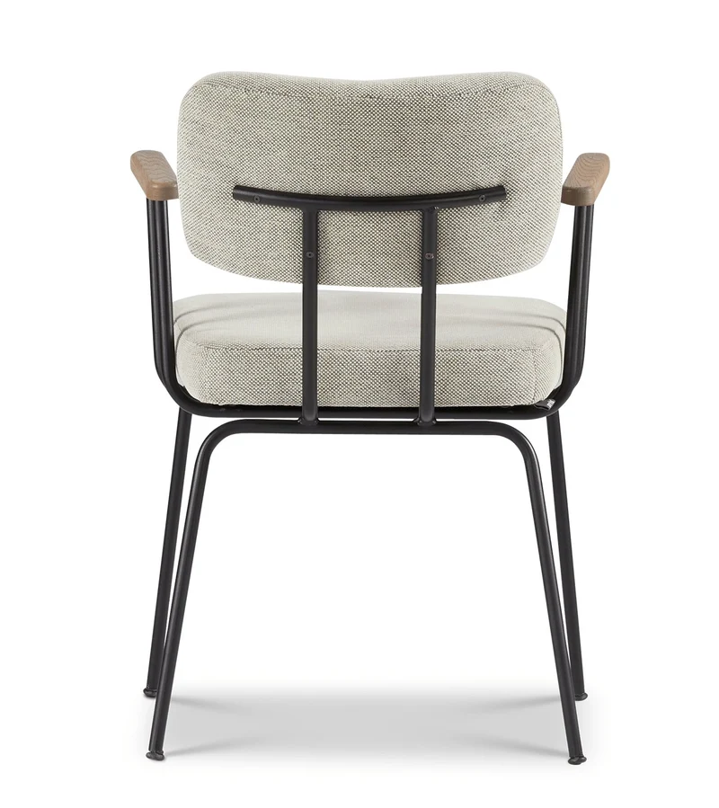 Stuhl Ted mit Armlehne Multigrey - Portofino
