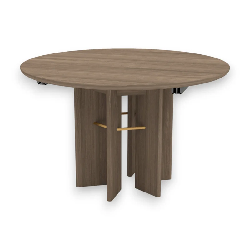 Welve - Esstisch Rund Ausziehbar | Vierbein - Esche Massiv UP