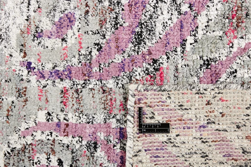 Silk Sari Teppich - Multi Colour 190438