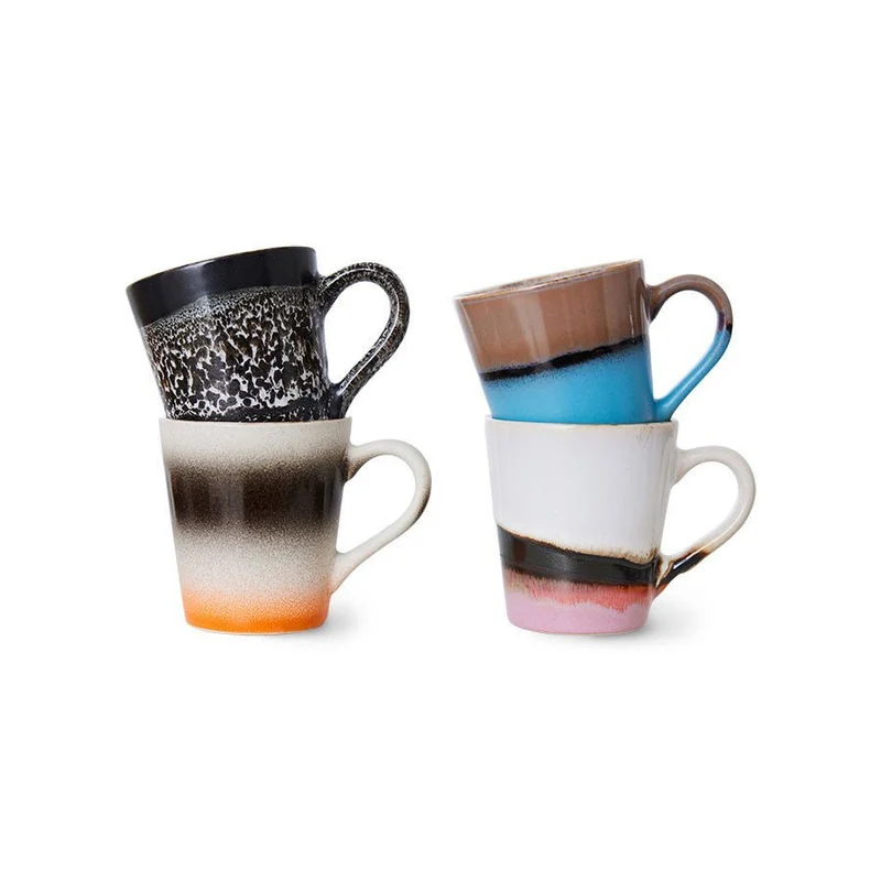 70's Ceramics: Espressotassen Funky, 80ml