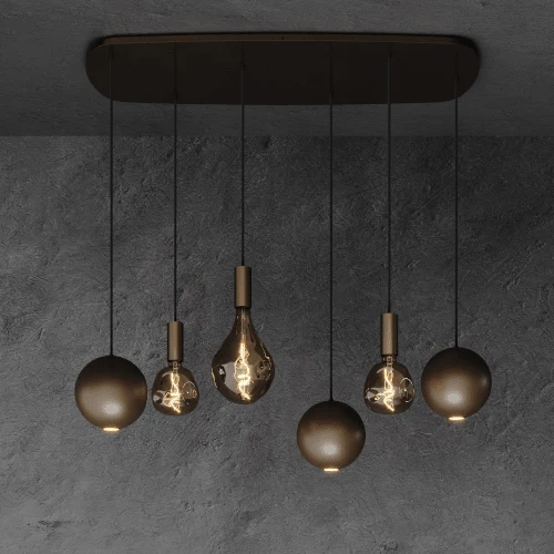 4530 - Gerace Pendelleuchte Dänisch oval klein