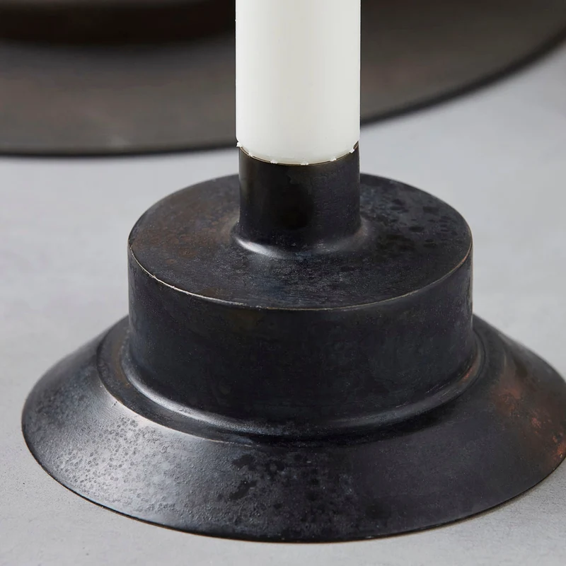 Teelichthalter Lid Antikes Messing