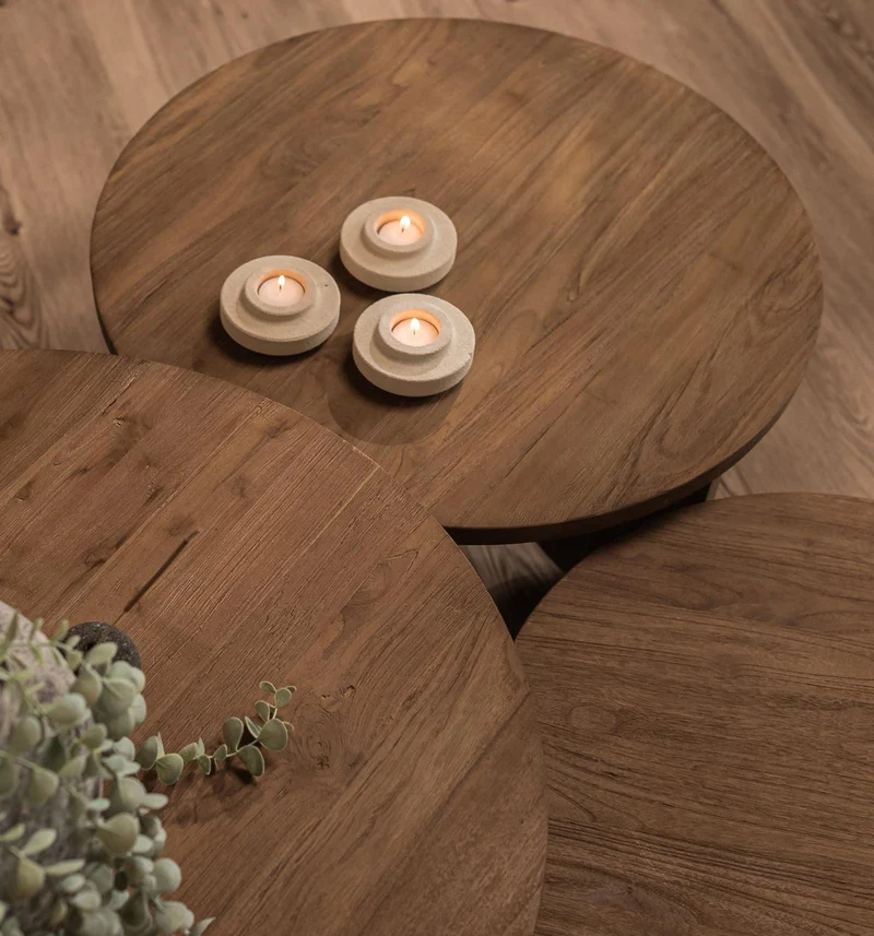 Couchtisch Ace Set von 3