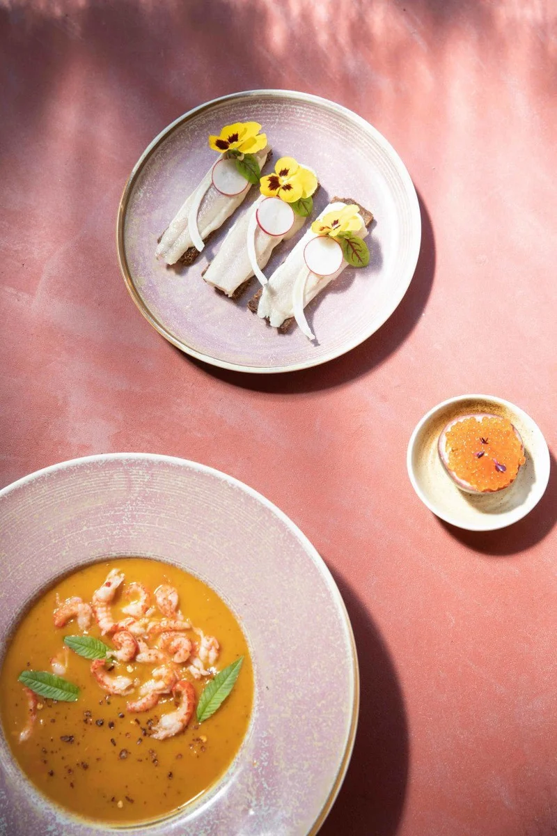 Chef Ceramics: Dessertteller Rustic, Pink, Ø20cm
