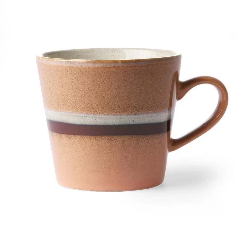 70's Ceramics: Cappuccino Tasse Stream, 300 ml