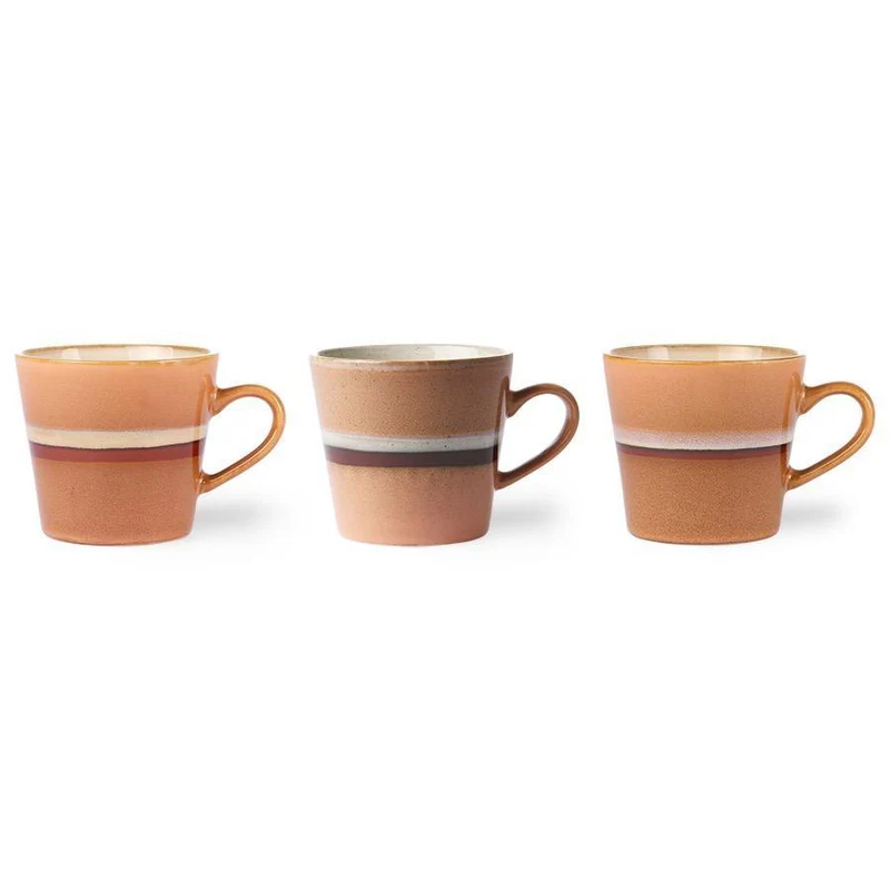 70's Ceramics: Cappuccino Tasse Stream, 300 ml
