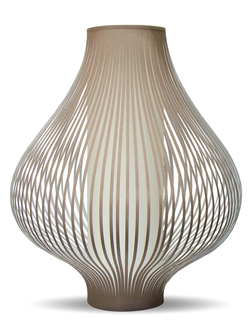Onion - Tischleuchte Ø 45cm - Rosa Samt