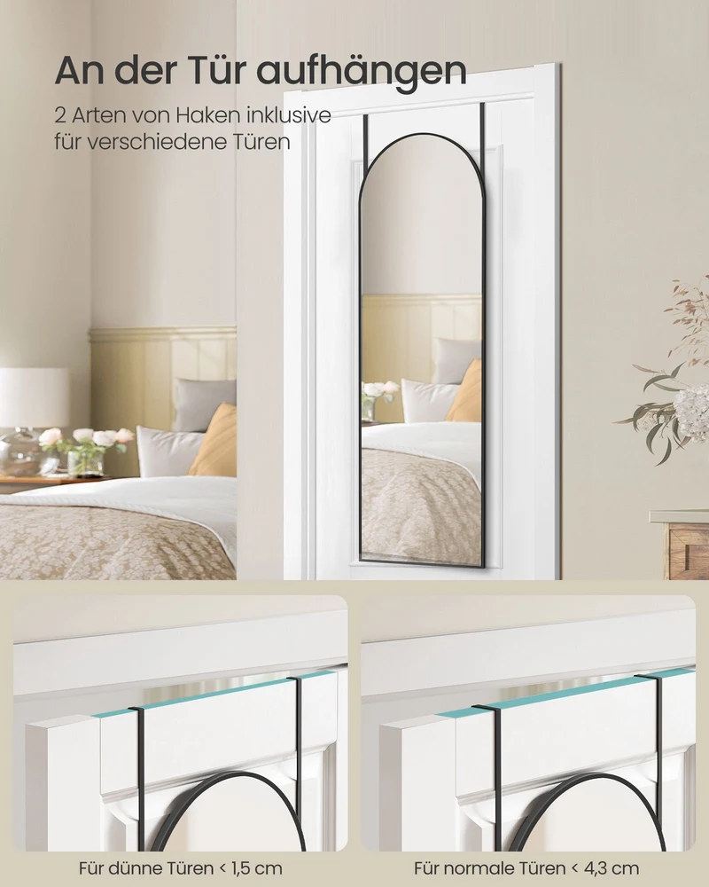Hängespiegel - Elegant - 120 x 40 cm